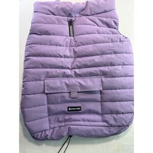 Spark Paws Lilac Purple Dog Puffer Vest Fleece Lined Quilted Pet Coat NWT
